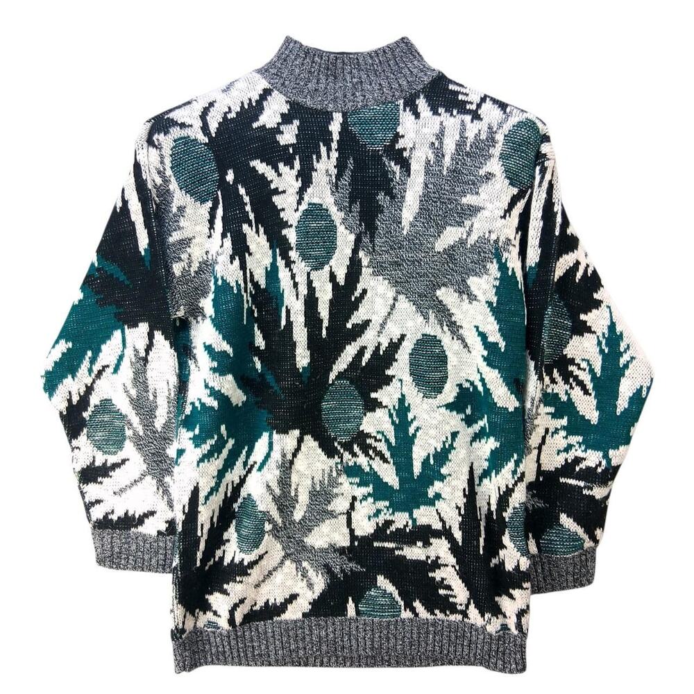 Womens vintage keneth too Sweater Abstract Small Made in USA